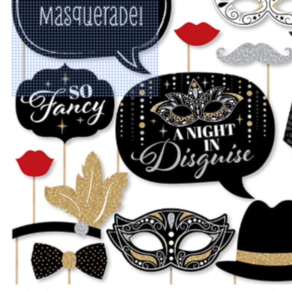 Masquerade - Photo Booth Props - Picture 2 of 4